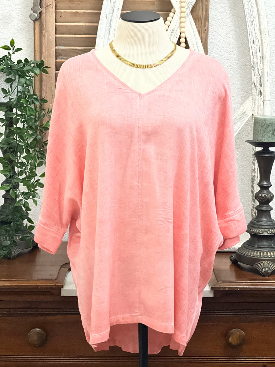 Jocelyn Oversized V-Neckline Tunic