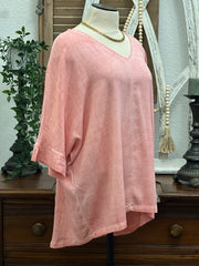 Jocelyn Oversized V-Neckline Tunic