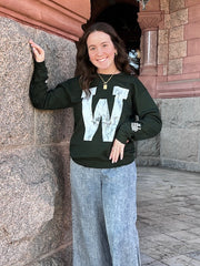 ROLL TRIBE "W" Gameday Pullover Sweatshirt