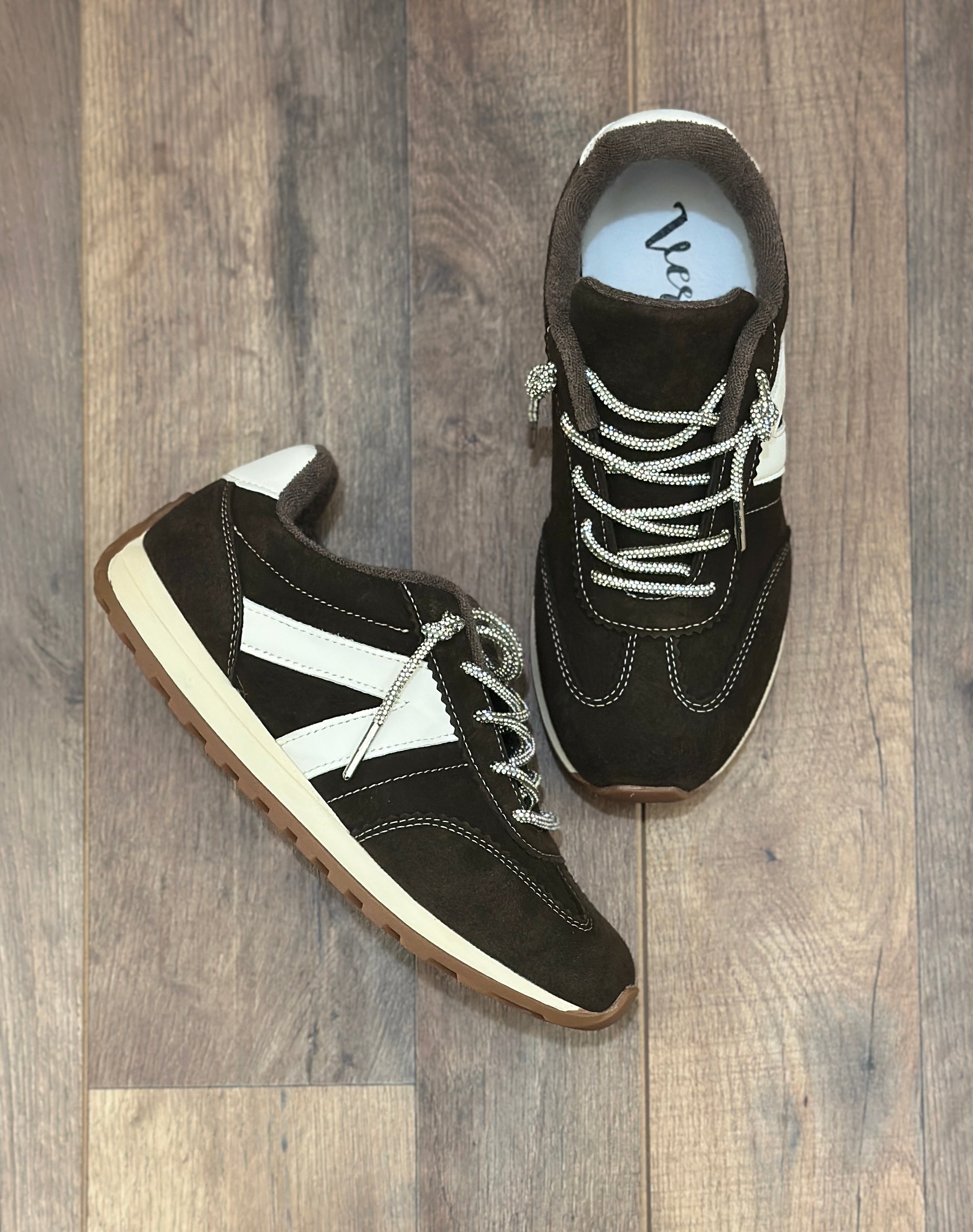 Justine Sparkle Laces Sneaker