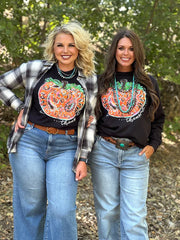 Thankful Painted Pumpkin Graphic Tee