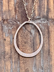 Long Chain Pendant Necklaces