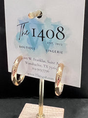 The "Perfect" Hoop Earrings 4mm