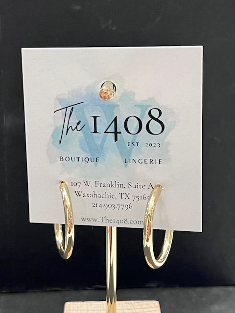 The "Perfect" Hoop Earrings 4mm
