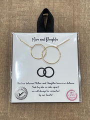 Mother's Day Gold Dipped Gift Necklaces
