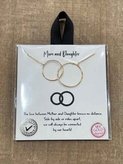 Mother's Day Gold Dipped Gift Necklaces