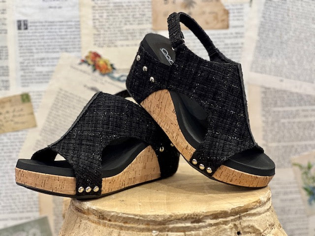 Corkys Carley Wedge Sandal Shoes