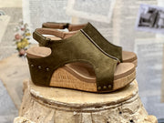 Corkys Carley Wedge Sandal Shoes