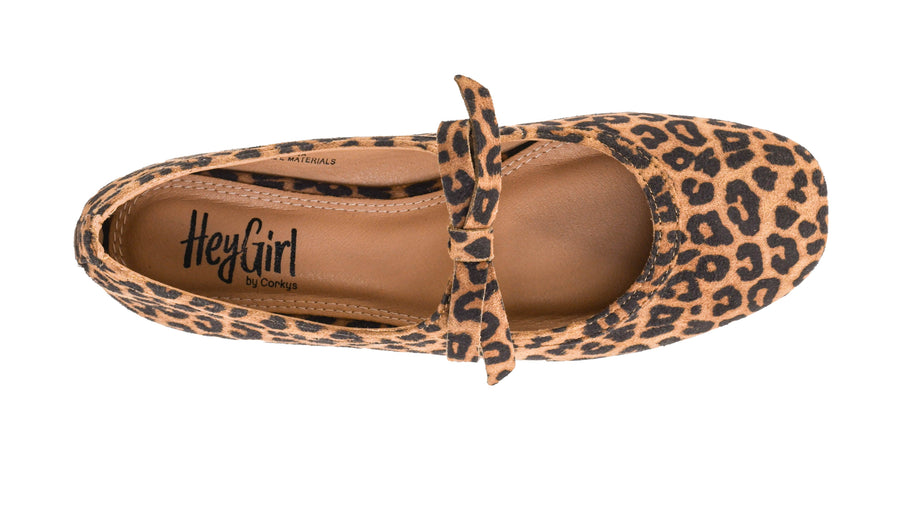 Hey Girl by Corkys LAYOVER Mary Jane Bow Ballet Flat Shoes