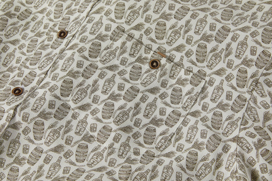 Tommy Men's "Happy Hour" Collared Button Front