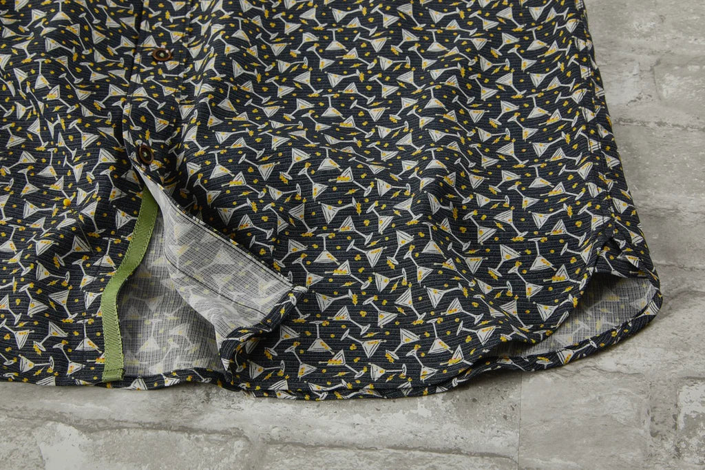 Tommy Men's "Happy Hour" Collared Button Front