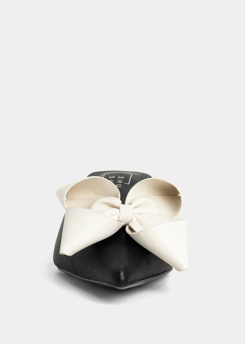 Nell Pointed Toe Kitten Heel Mule by SHU SHOP