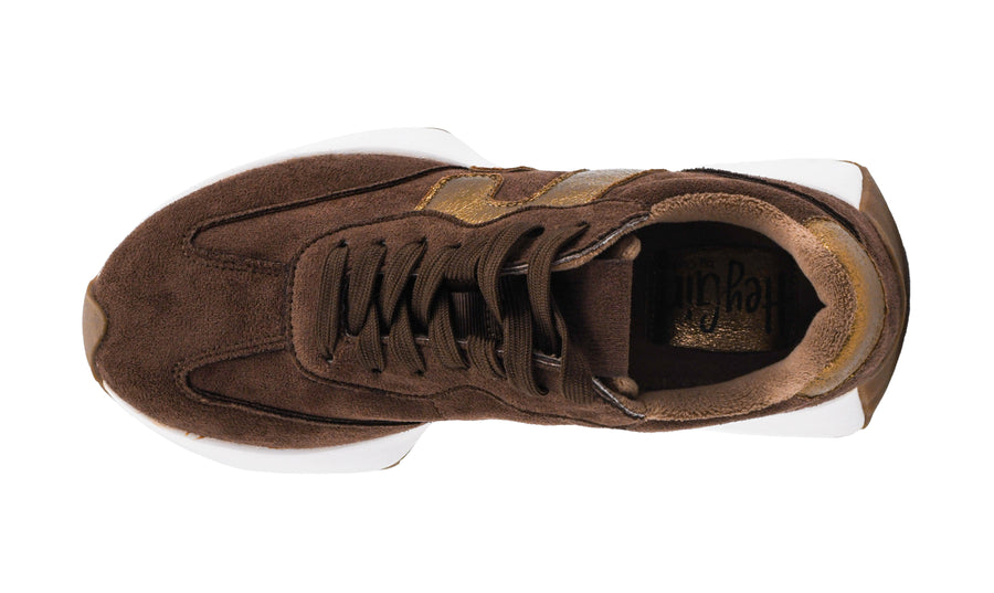 Hey Girl by Corkys NO PROB Faux Suede Sneaker