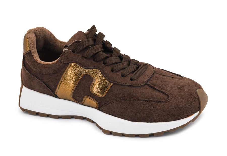 Hey Girl by Corkys NO PROB Faux Suede Sneaker