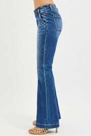Double Down High Rise Flare Jeans
