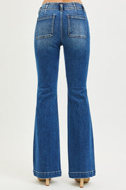 Double Down High Rise Flare Jeans