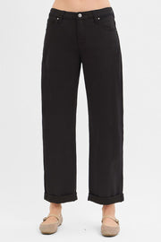 Thieves TC Mid Rise Ankle Barrel Relaxed Baggy Pants