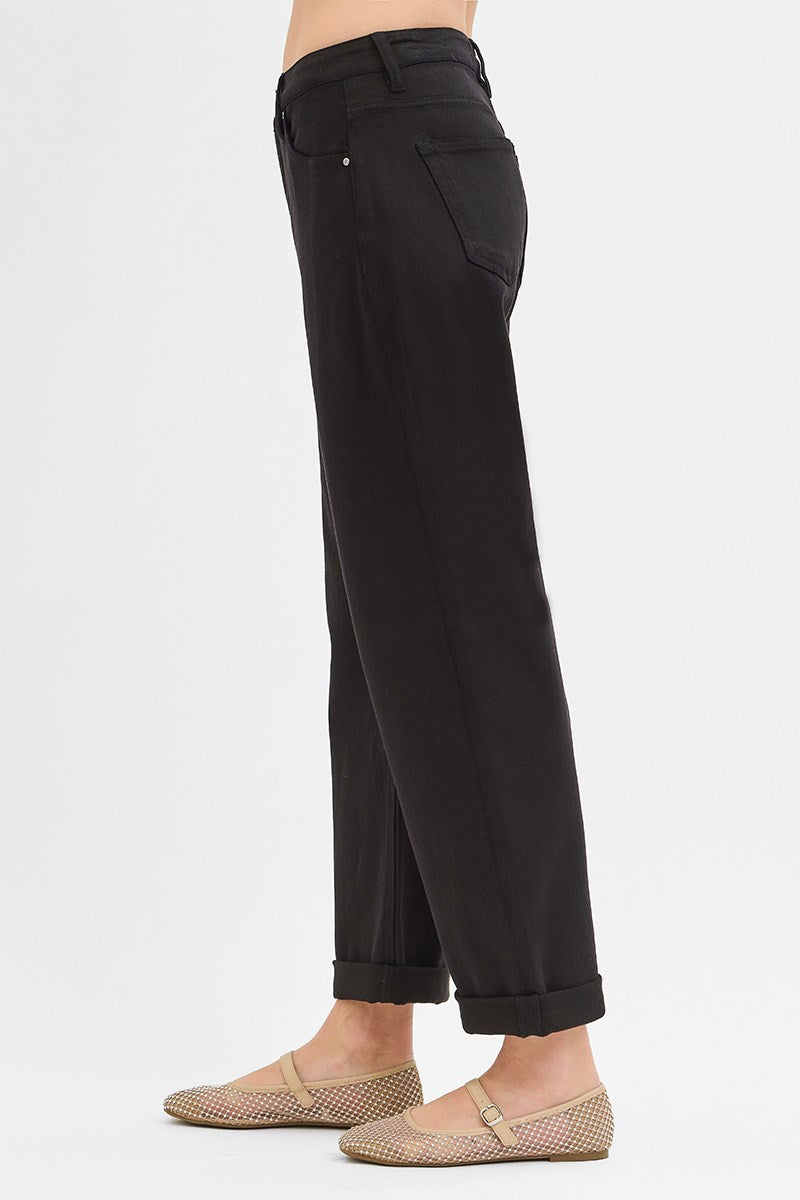 Thieves TC Mid Rise Ankle Barrel Relaxed Baggy Pants