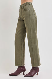 Saguaro High Rise Crop Barrel Jean