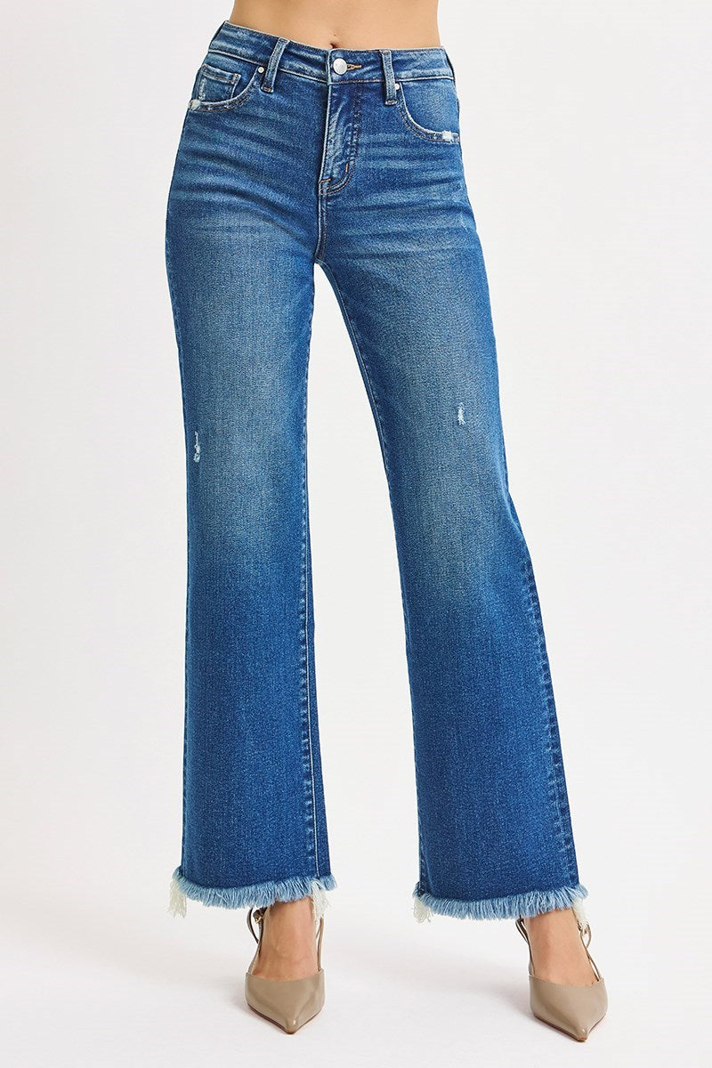 Armageddon TC Mid Rise Ankle Straight Jeans