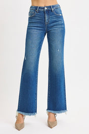 Armageddon TC Mid Rise Ankle Straight Jeans