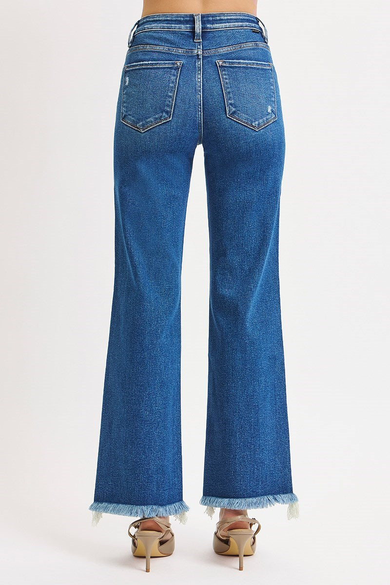 Armageddon TC Mid Rise Ankle Straight Jeans