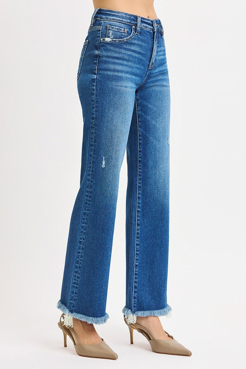 Armageddon TC Mid Rise Ankle Straight Jeans