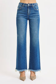 Armageddon TC Mid Rise Ankle Straight Jeans