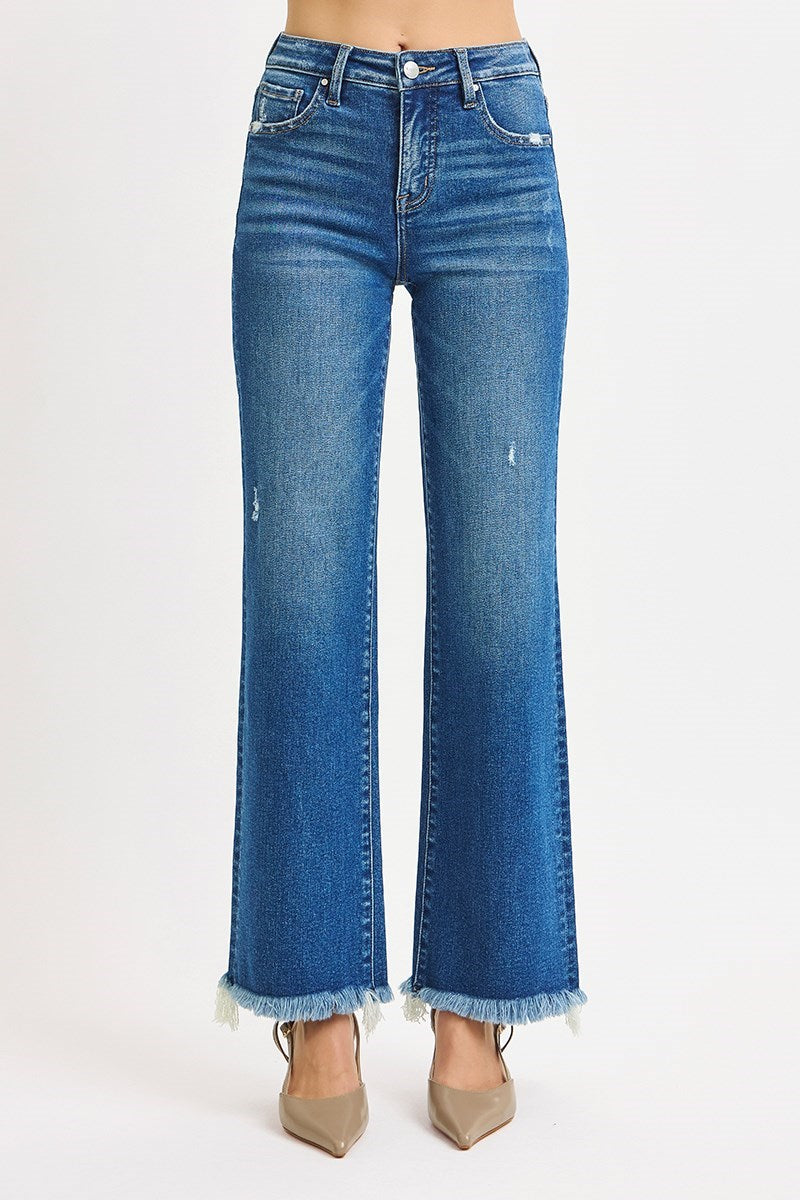 Armageddon TC Mid Rise Ankle Straight Jeans