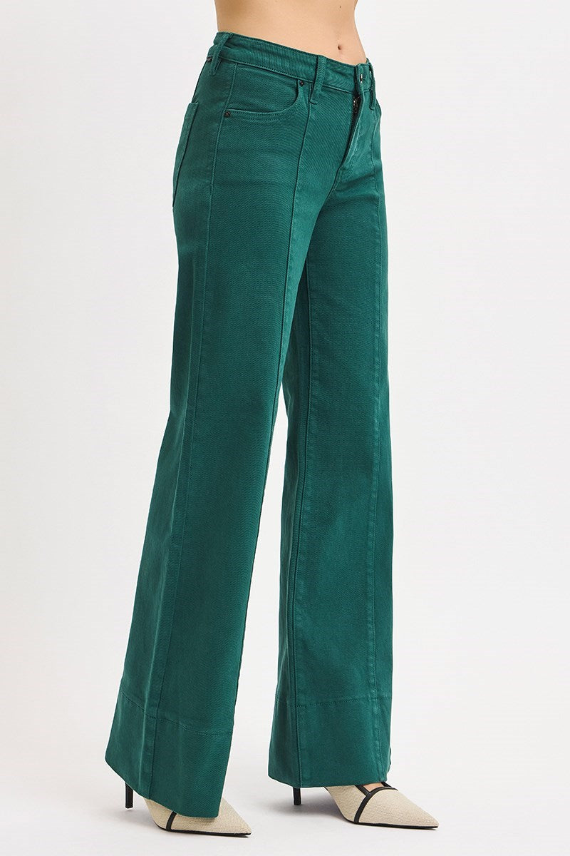 Warrior TC High Rise Wide Leg Wide Hem Pants