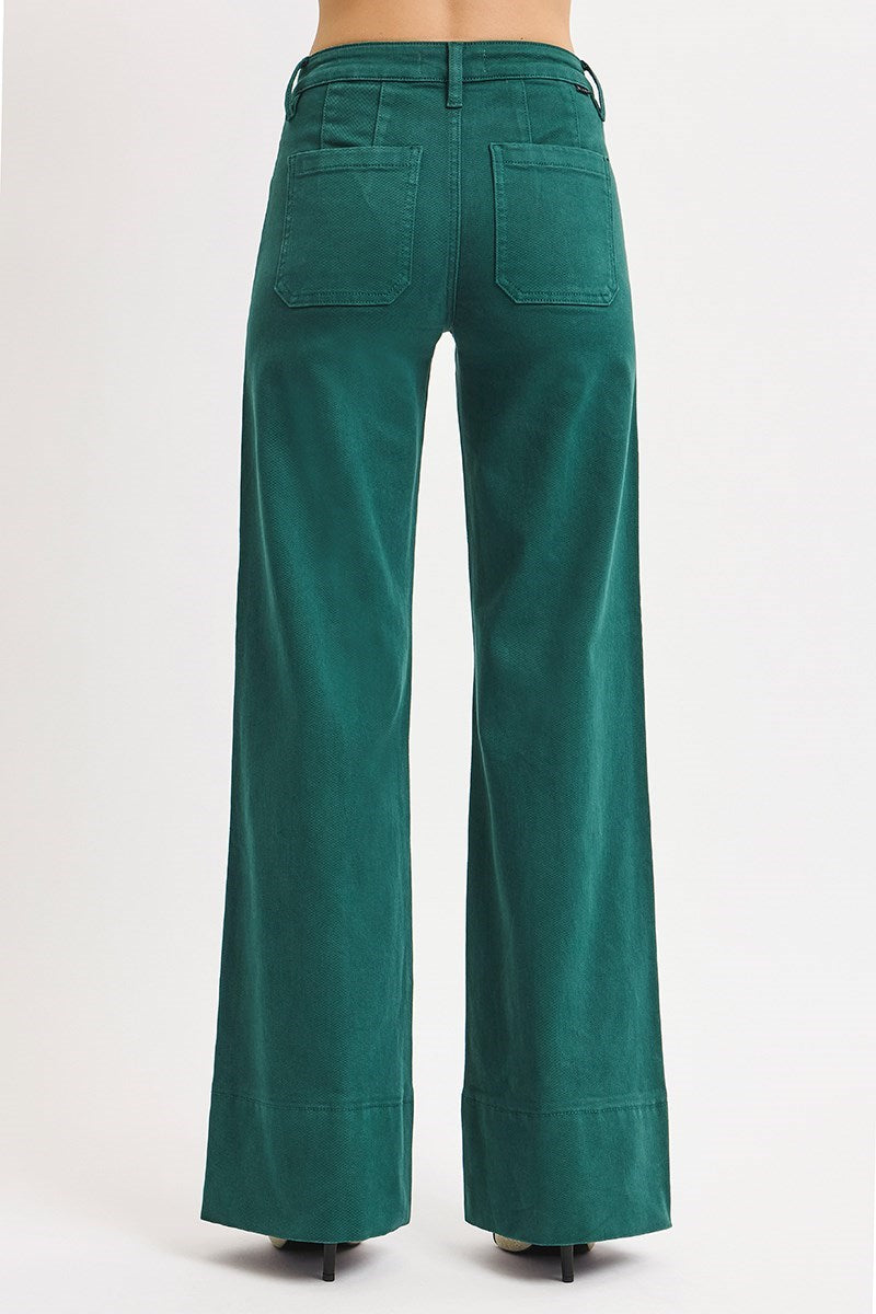 Warrior TC High Rise Wide Leg Wide Hem Pants