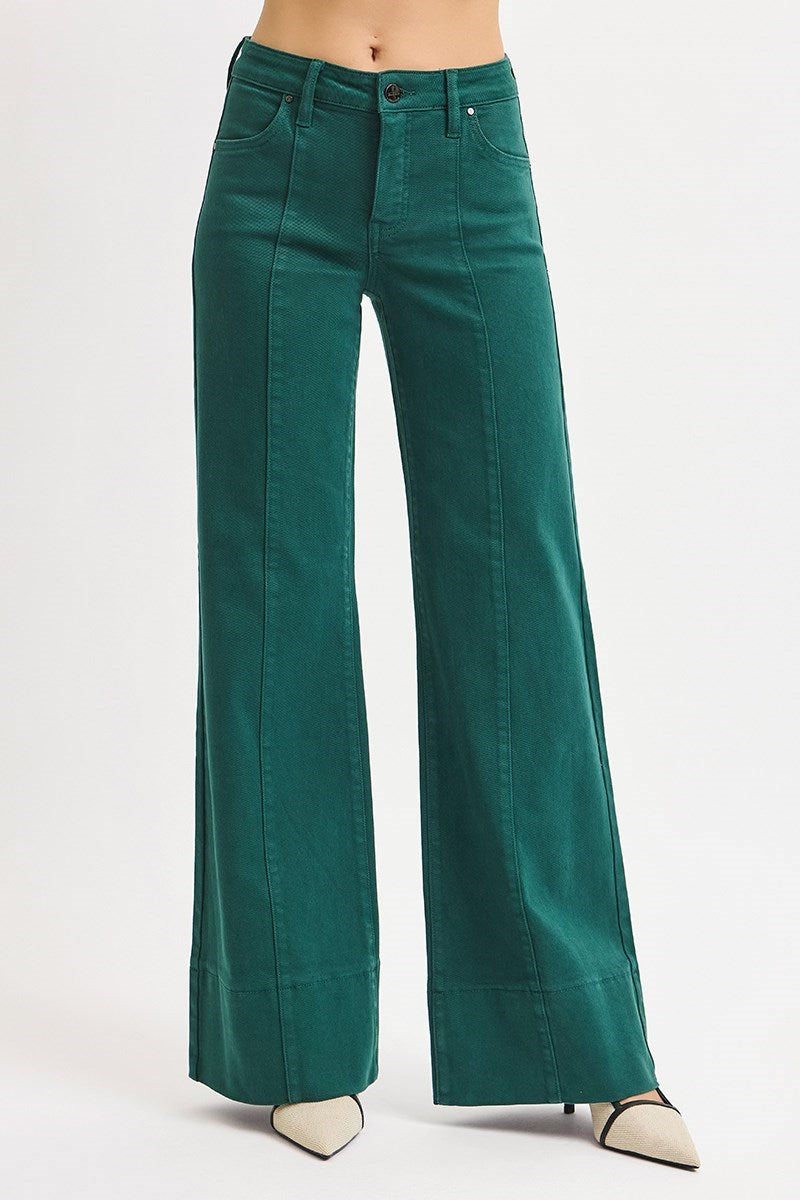 Warrior TC High Rise Wide Leg Wide Hem Pants