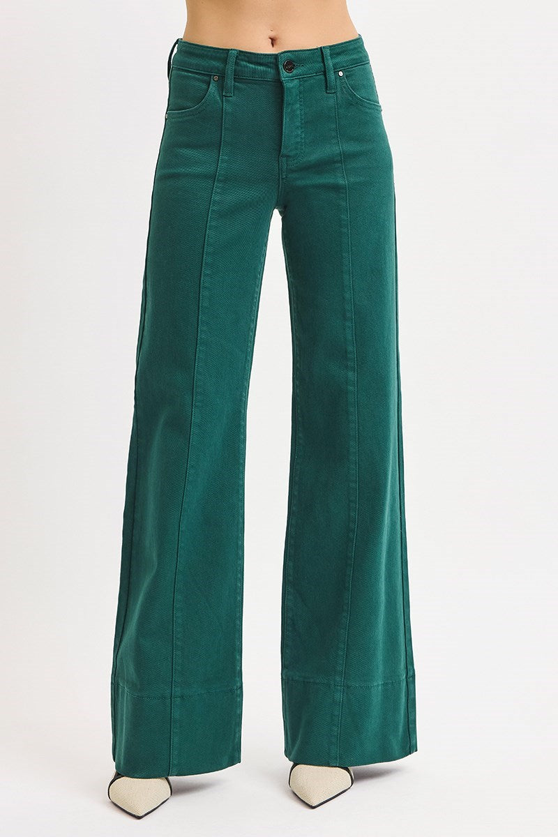Warrior TC High Rise Wide Leg Wide Hem Pants