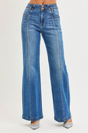 Cattle Drive High Rise Wide Leg Jeans