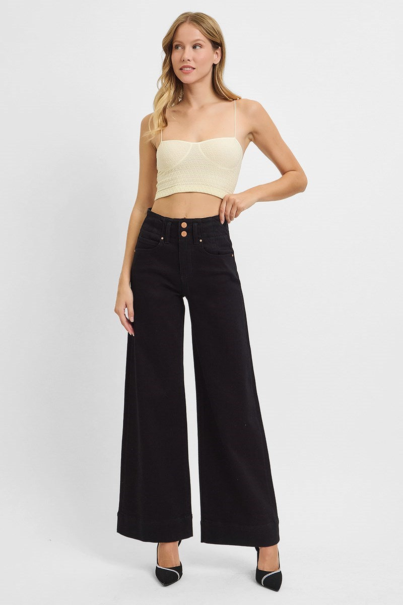 Elvis High Rise Wide Leg Trouser Jeans