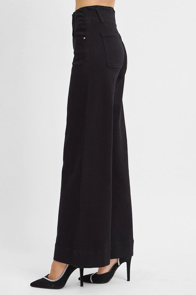 Elvis High Rise Wide Leg Trouser Jeans
