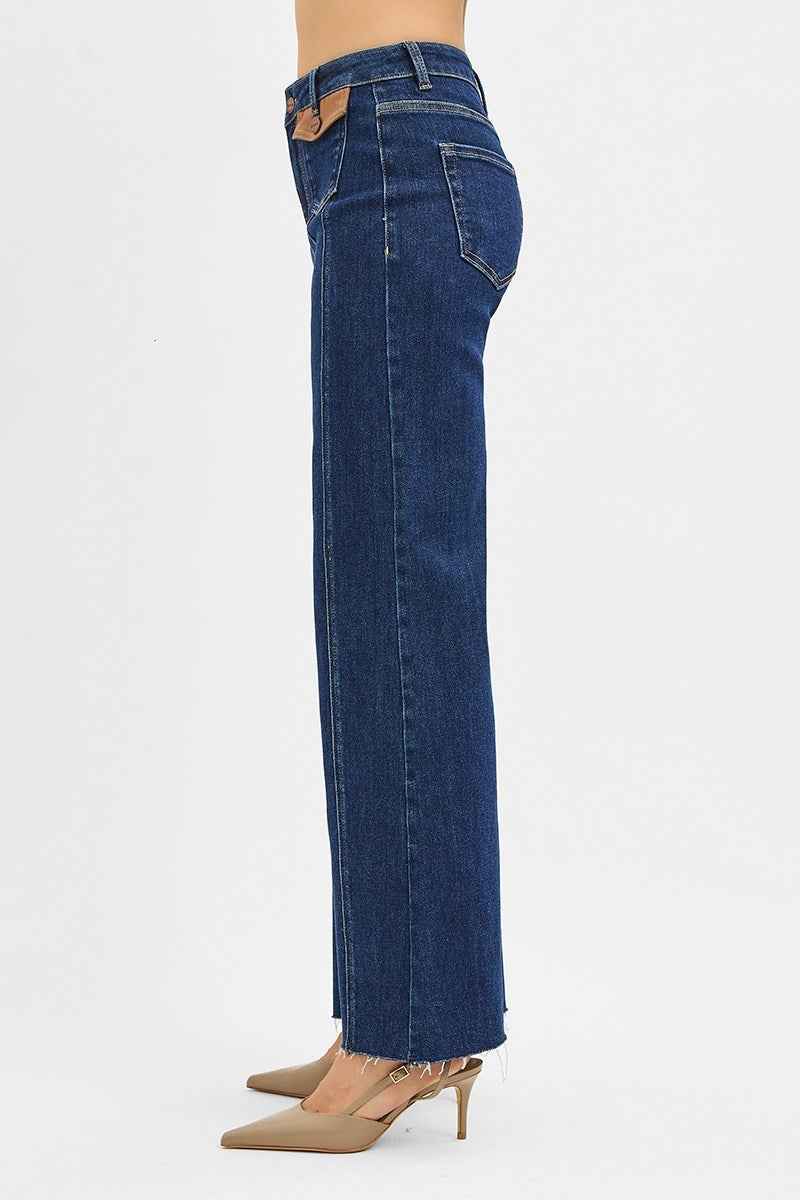 Hide Your Crazy High Rise Wide Flare Jeans