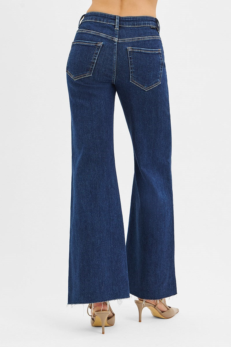 Hide Your Crazy High Rise Wide Flare Jeans