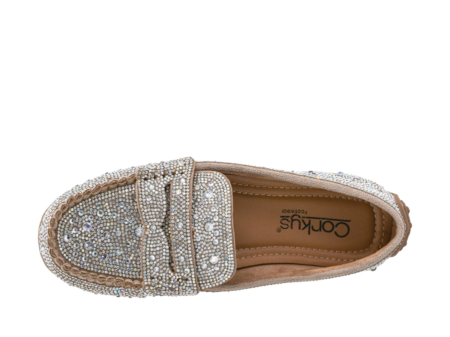 Corkys PENNY FOR YOUR THOUGHTS Rhinestone Loafer