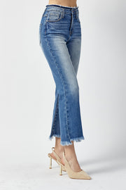 Sinner High Rise Crop Flare Jeans