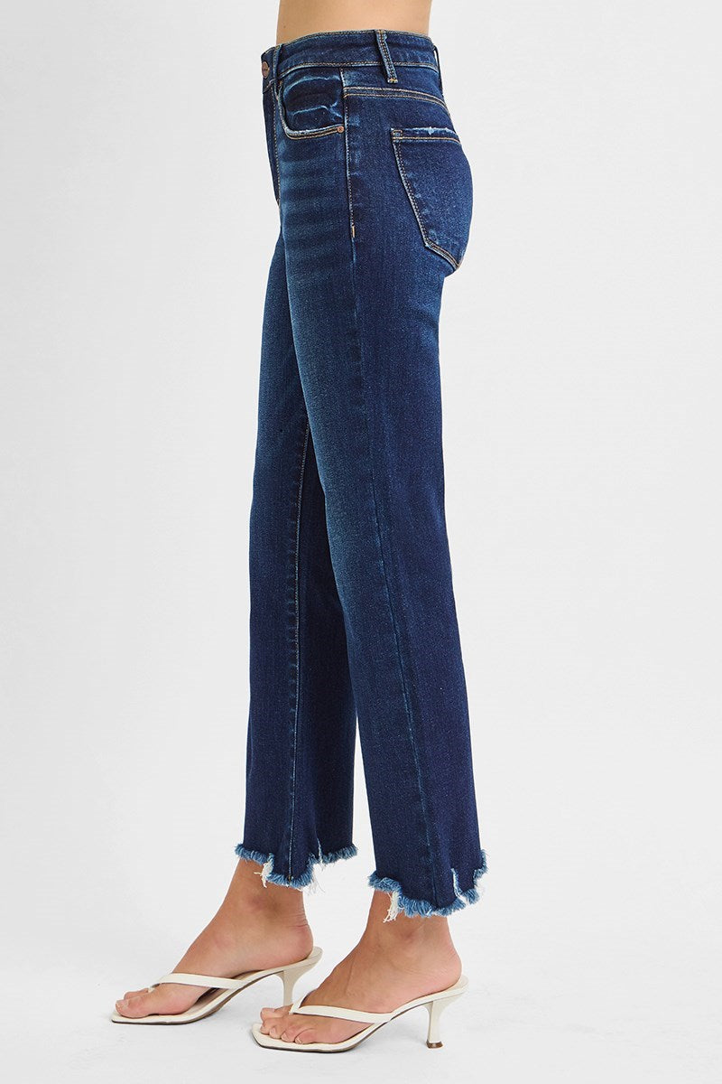 Thunderbird High Rise Crop Straight-Slim Jeans