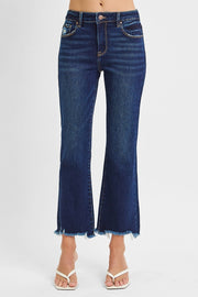 Thunderbird High Rise Crop Straight-Slim Jeans