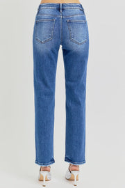 Saint Mid Rise Ankle Tapered Jeans