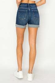 Risen High Rise Cuffed Shorts