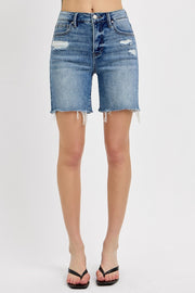 Risen TC High Rise Loose Fit Mid-Length Shorts