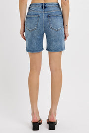 Risen TC High Rise Loose Fit Mid-Length Shorts