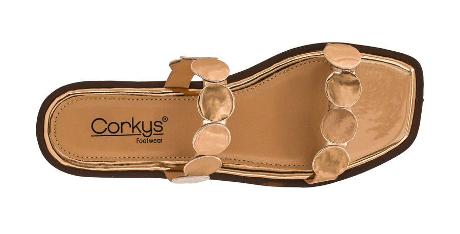 Corkys ROUND OF APPLAUSE Slide Sandal