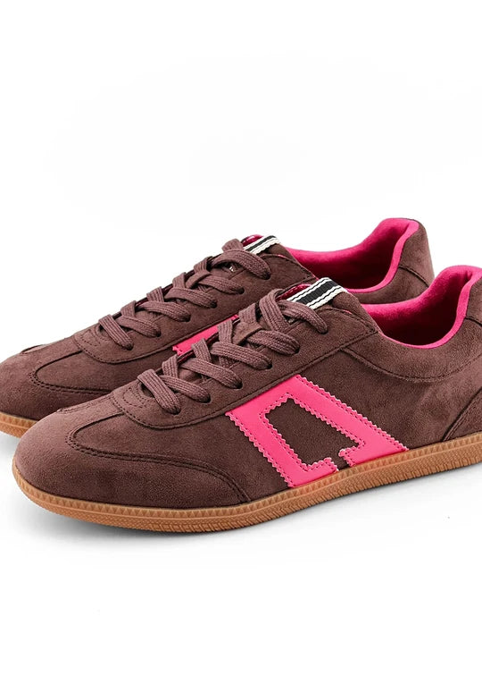 Saffron - Brown - Casual Sneaker by Shu Shop