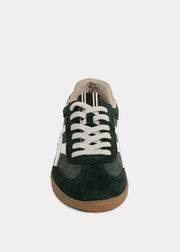 Sasha - Green Suede - Casual Sneaker by Shu Shop