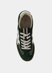 Sasha - Green Suede - Casual Sneaker by Shu Shop